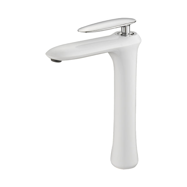 YUNDOOM  Silver white combination color basin faucet  104133